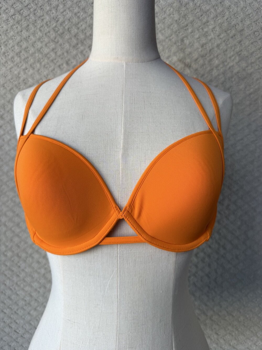 Marlies Dekkers Bikini Bra Undressed 14-2610 plunge Womens Orange Size 36C